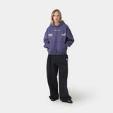 Builder Crown Blue Oversized Hoodie Hoodies Eme Studios