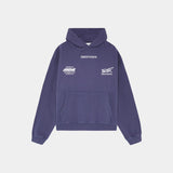 Builder Crown Blue Oversized Hoodie Hoodies Eme Studios