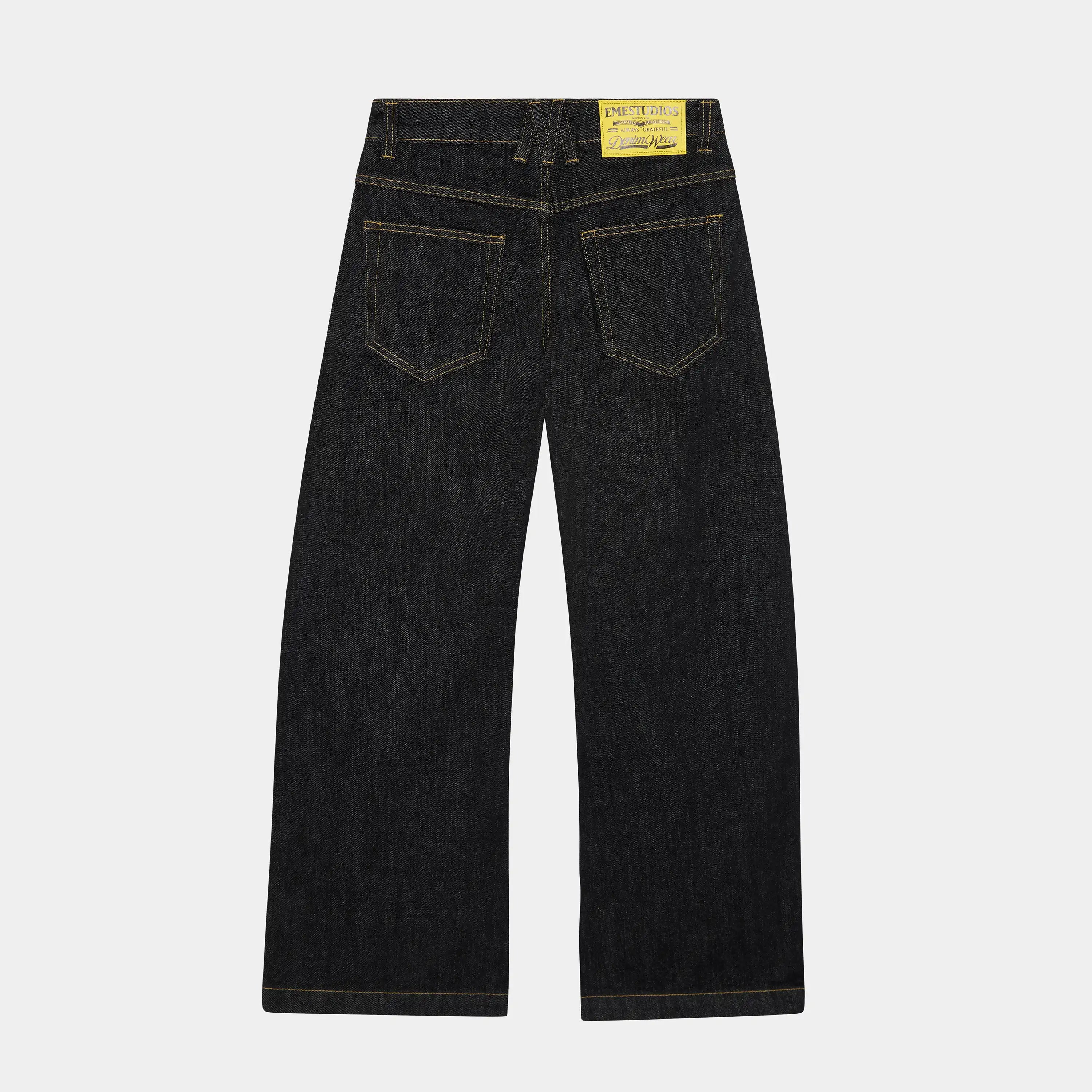 Ledger Raw Denim Pants Pants Eme Studios