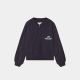 Vanguard Navy Half Zip Sweatshirts Eme Studios
