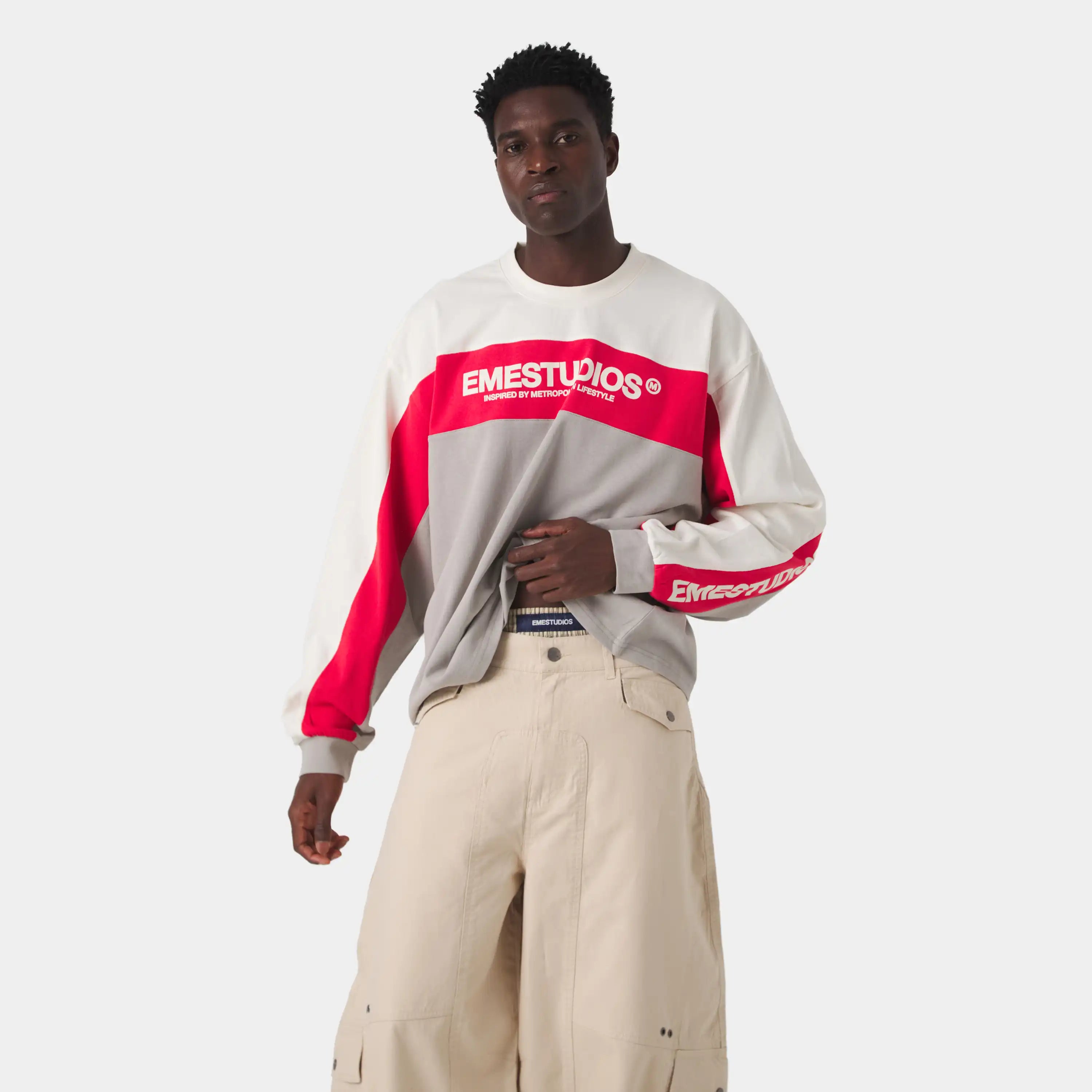 Track Cherry Long Sleeve T-shirts Eme Studios