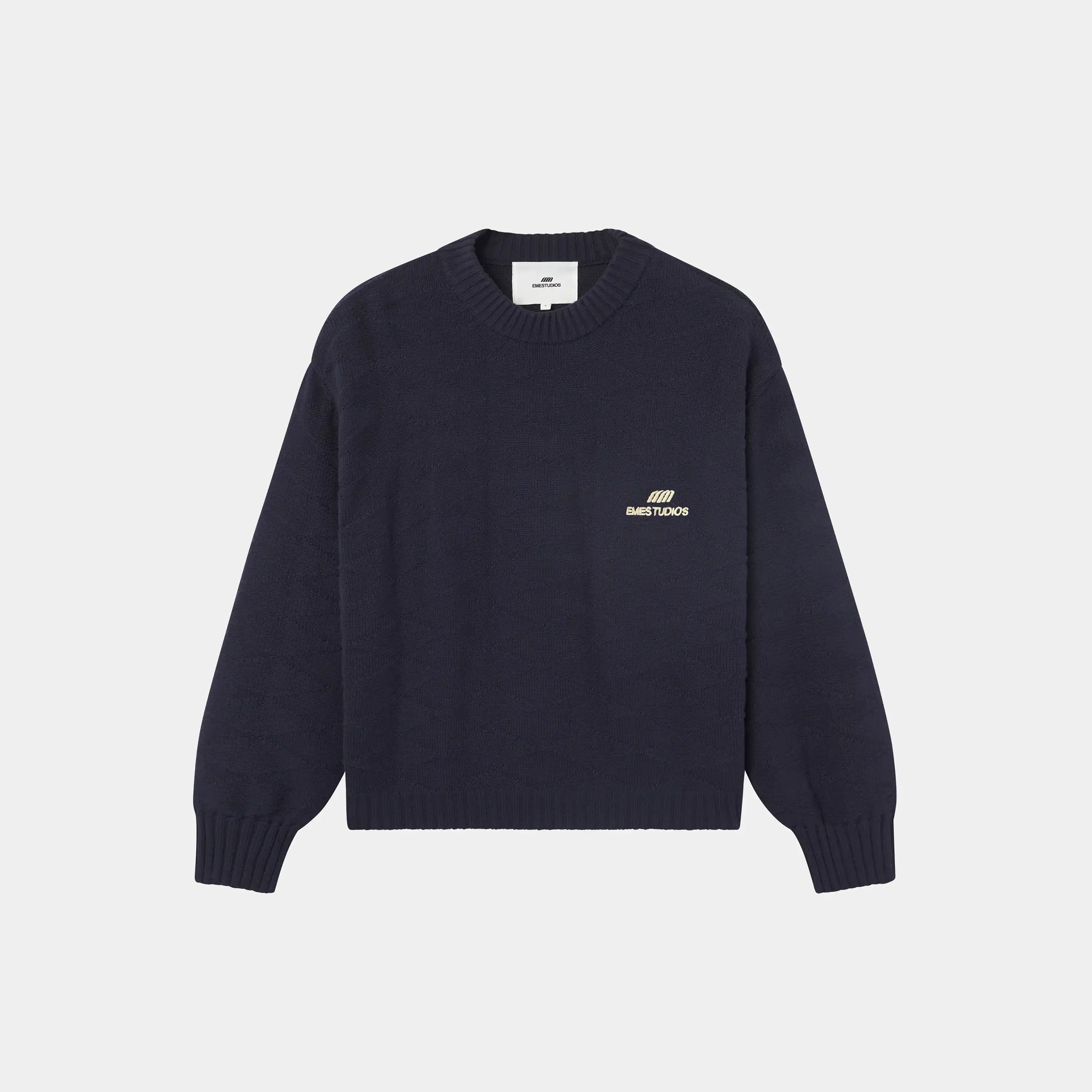 Rhomb Night Sky Knit Sweater Knitwear Eme Studios
