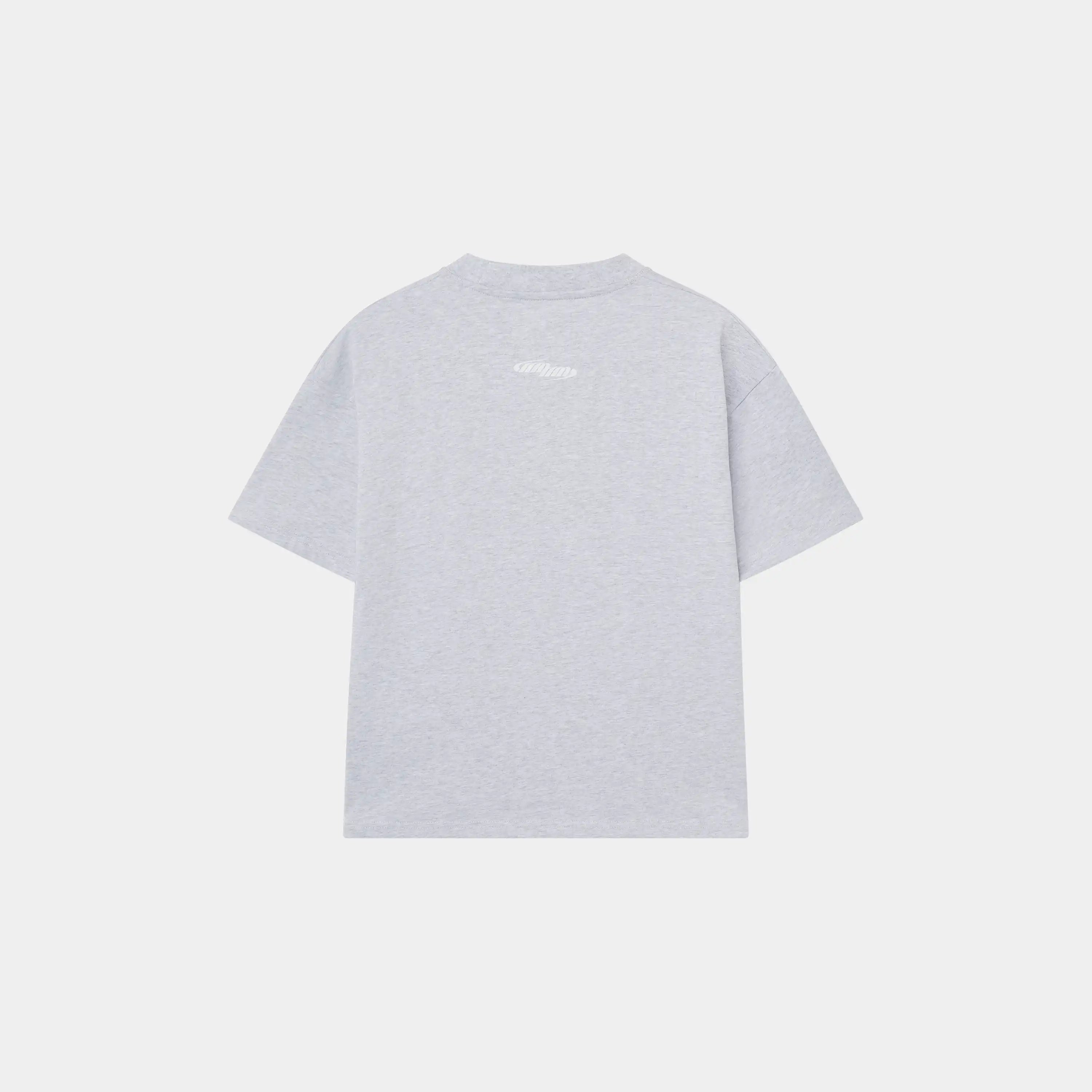 Tracer Heather Grey Oversized Tee T-shirts Eme Studios