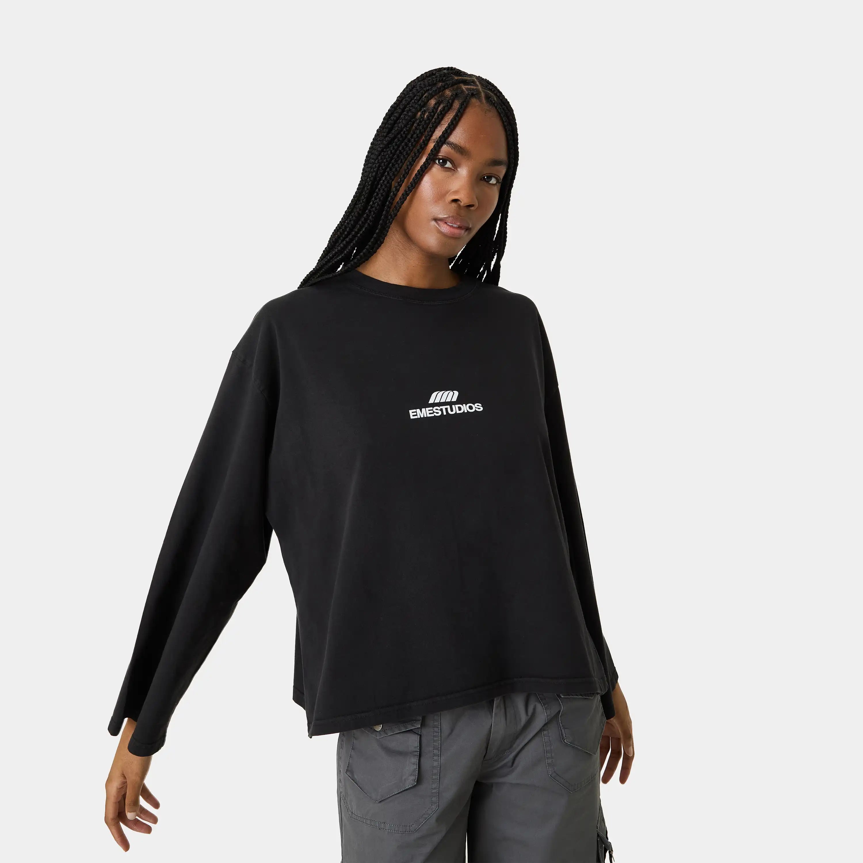 Uniform Shadow Long Sleeve T-shirts Eme Studios