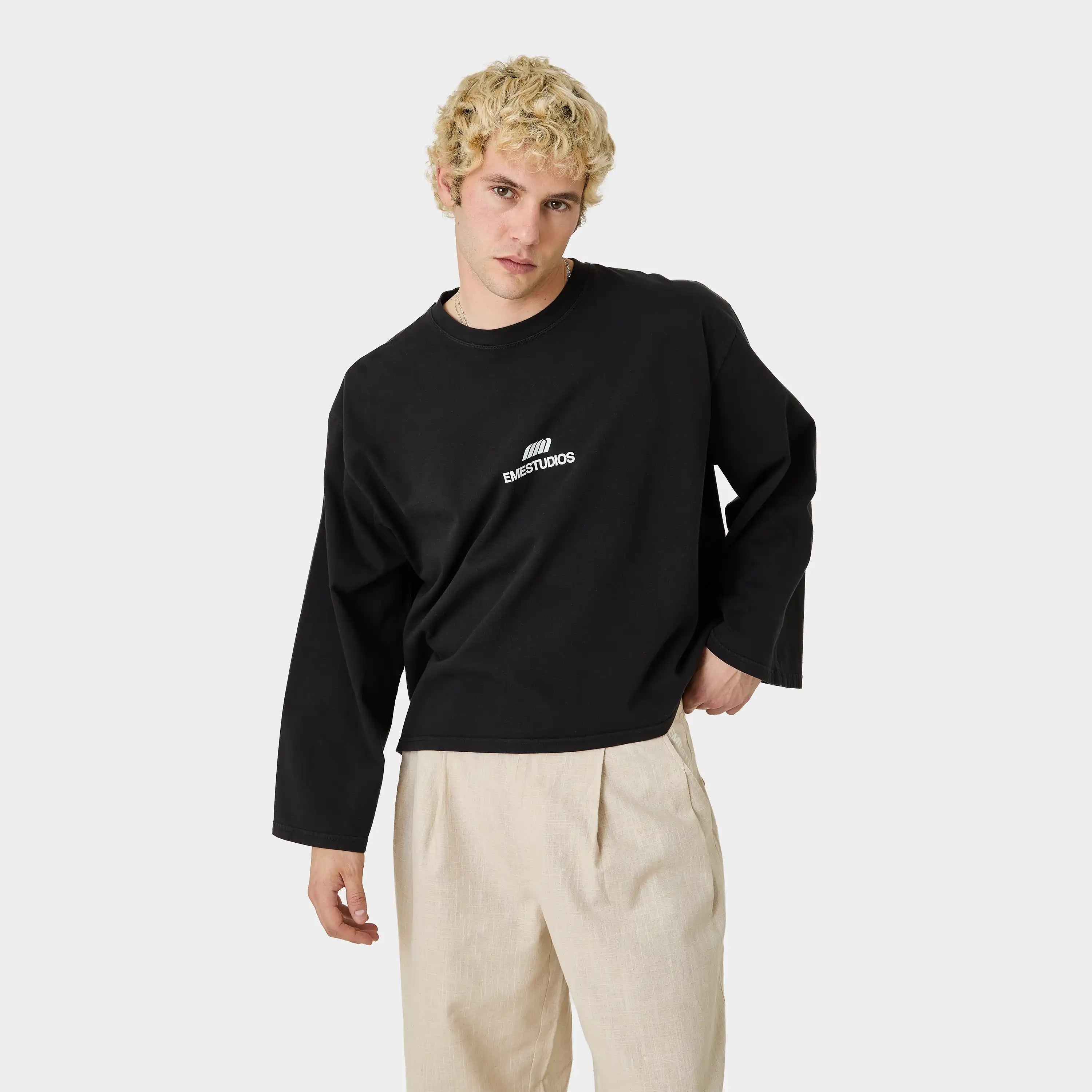 Uniform Shadow Long Sleeve T-shirts Eme Studios