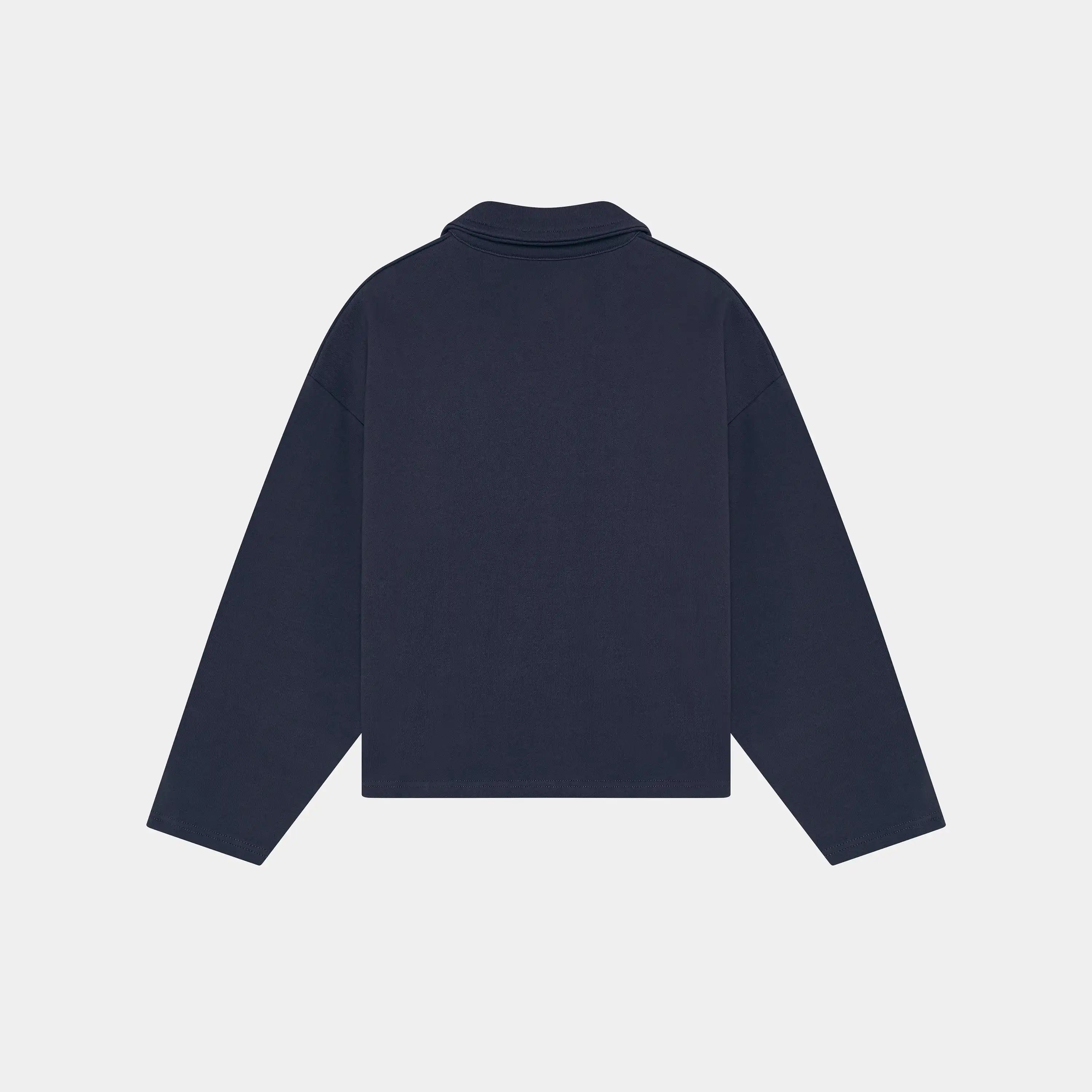 Playtime Ombre Blue Polo Crewneck Sweatshirts Eme Studios