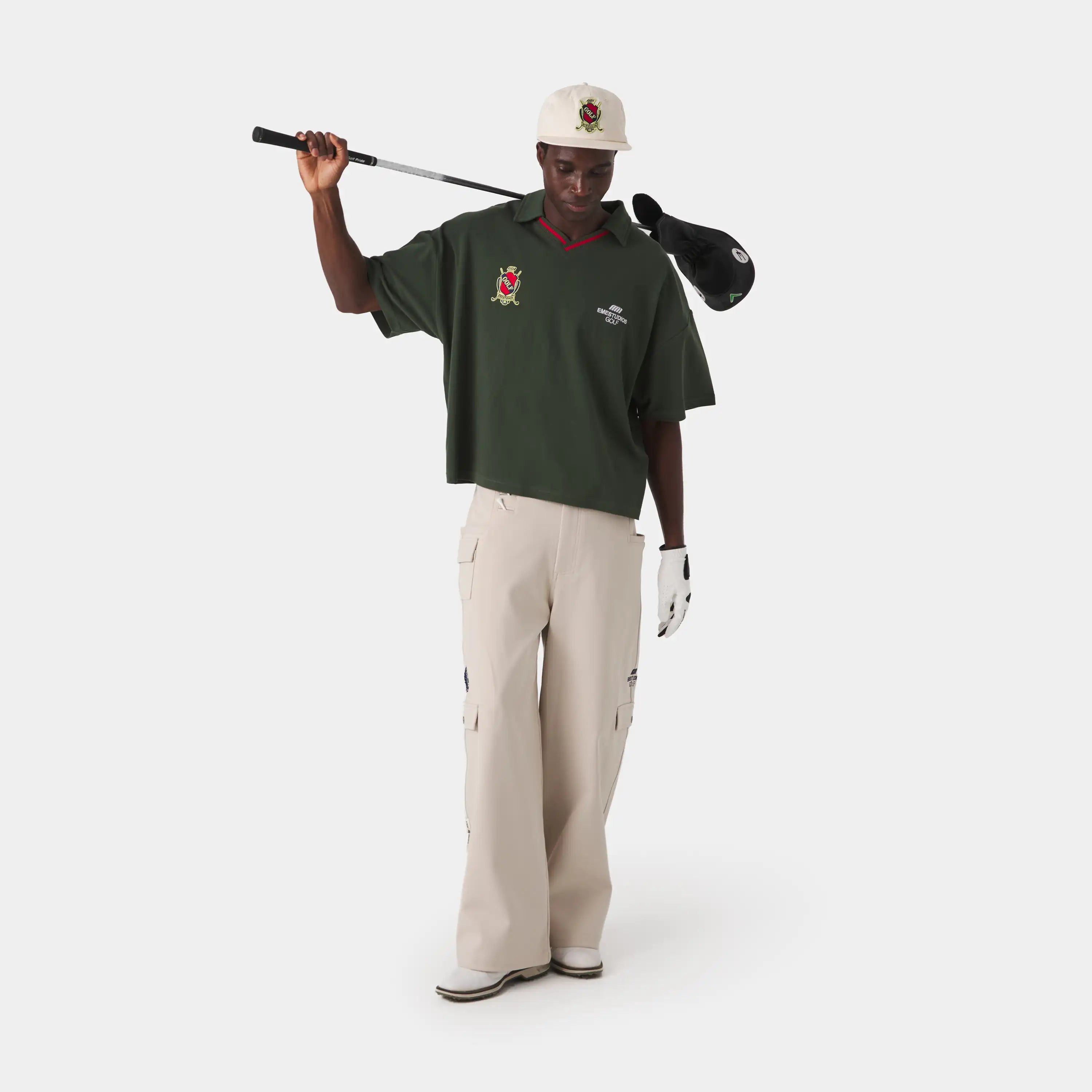 Daily Golf Forest Short Sleeve Polo T-shirts Eme Studios