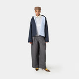 Lizi Navy Trench Jacket Outerwear Eme Studios