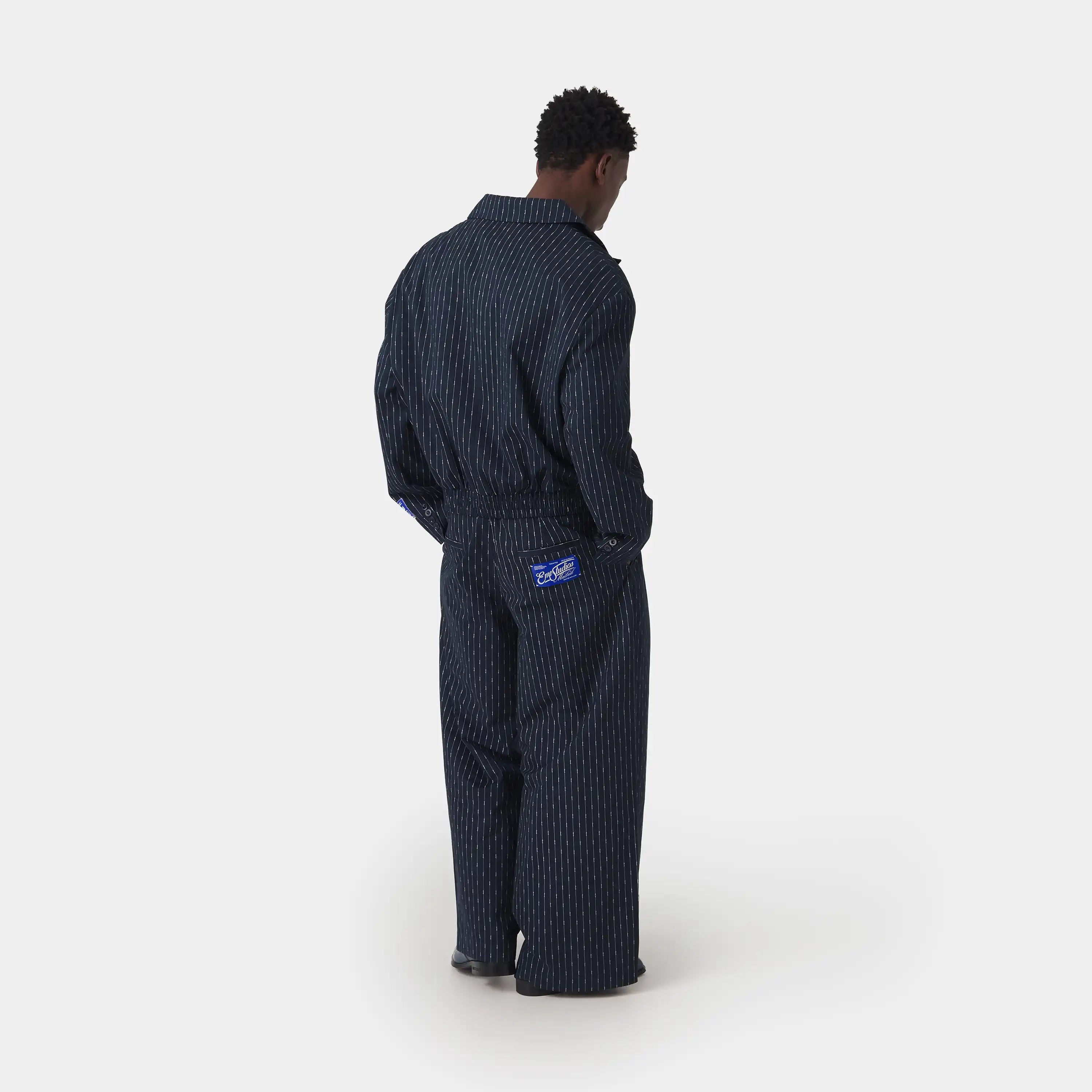 Shift Navy Bomber Blazer Outerwear Eme Studios