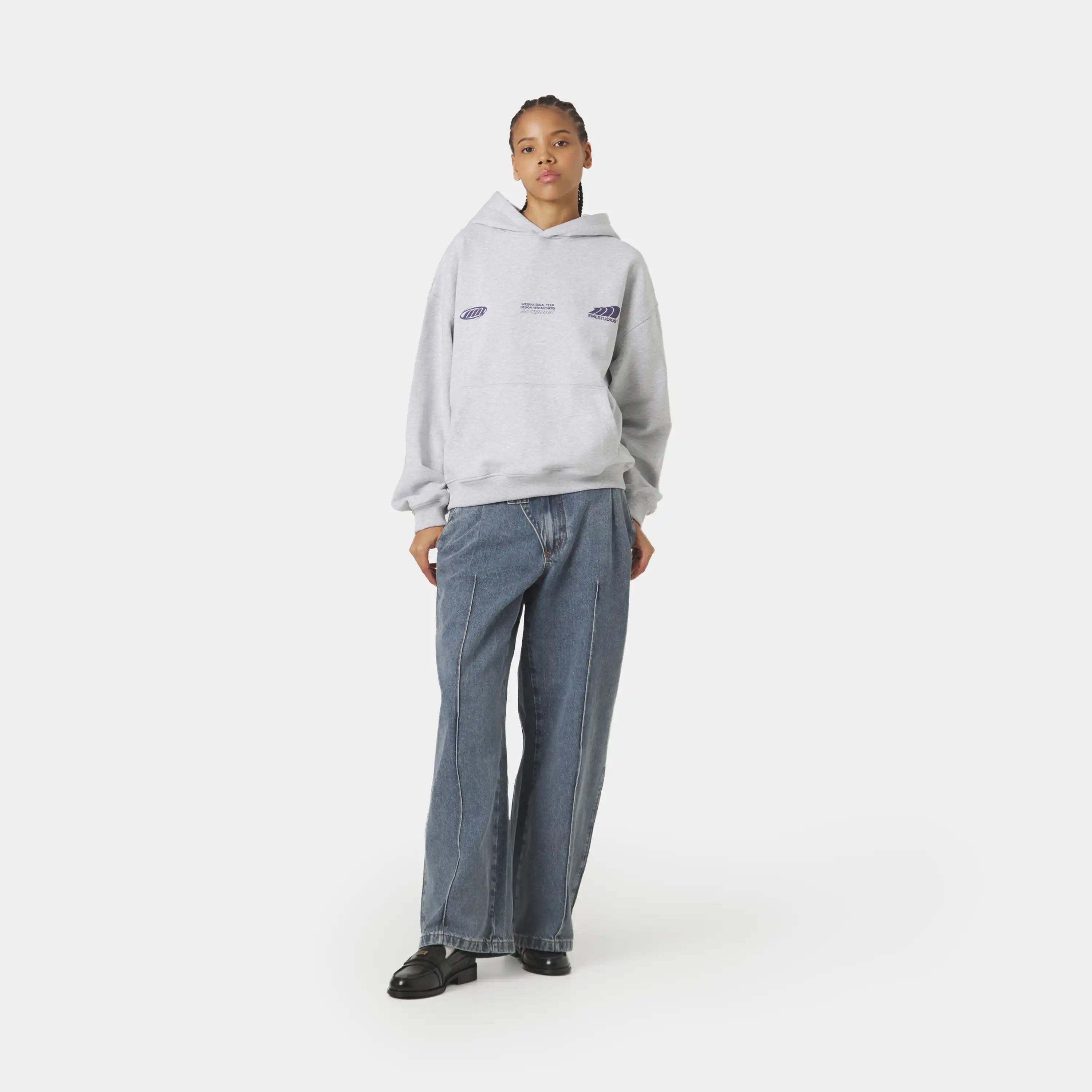 Crusader Grey Work Pants Pants Eme Studios