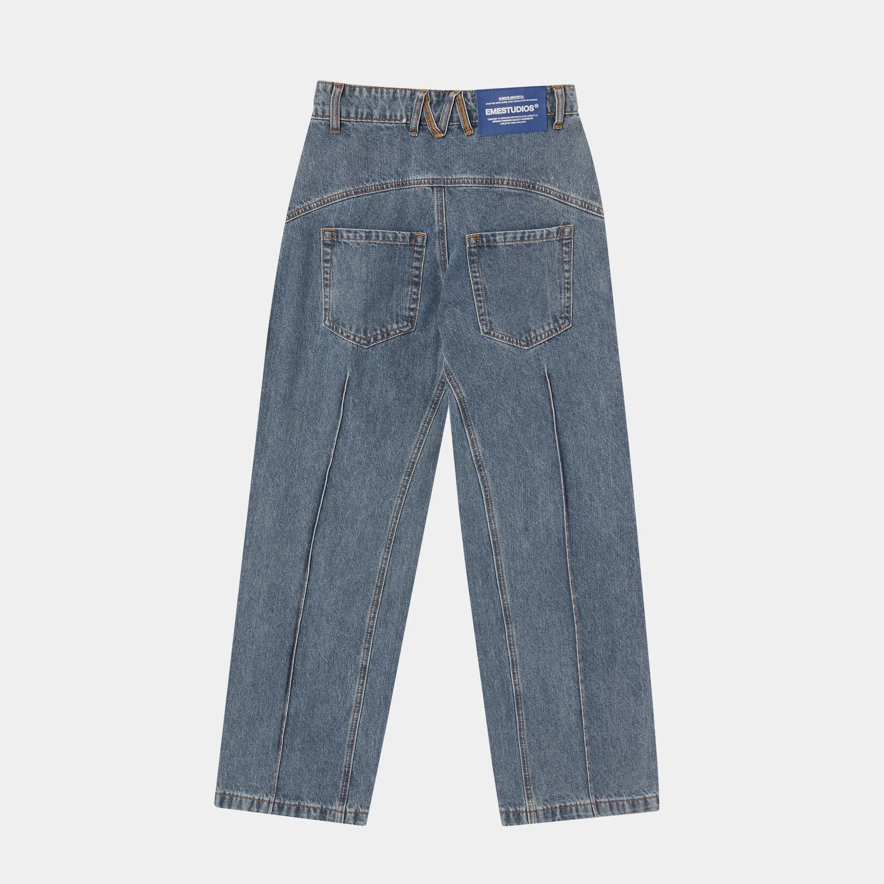 Crusader Grey Work Pants Pants Eme Studios