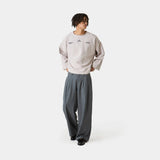 Suit Off Sand Oversized Crewneck Sweatshirts Eme Studios