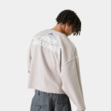 Suit Off Sand Oversized Crewneck Sweatshirts Eme Studios