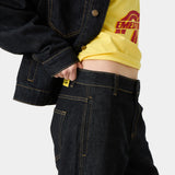 Ledger Raw Denim Pants Pants Eme Studios