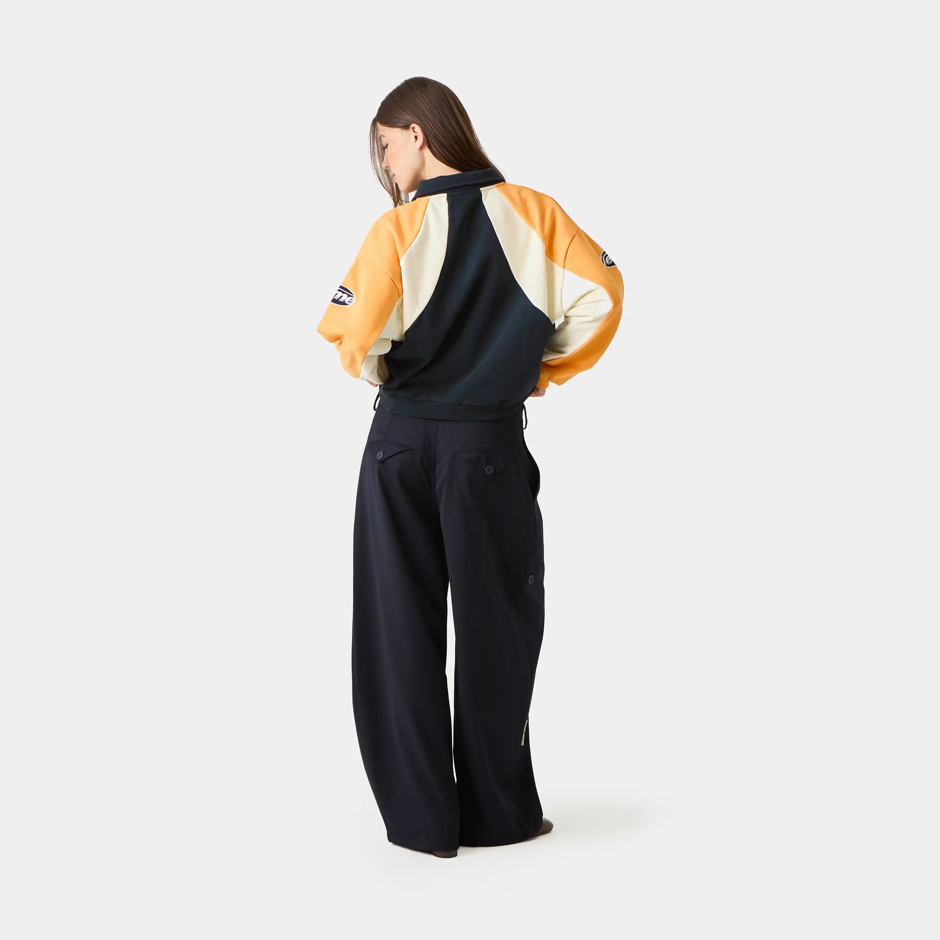 Tipton Tangerine Polo Crewneck Sweatshirts Eme Studios