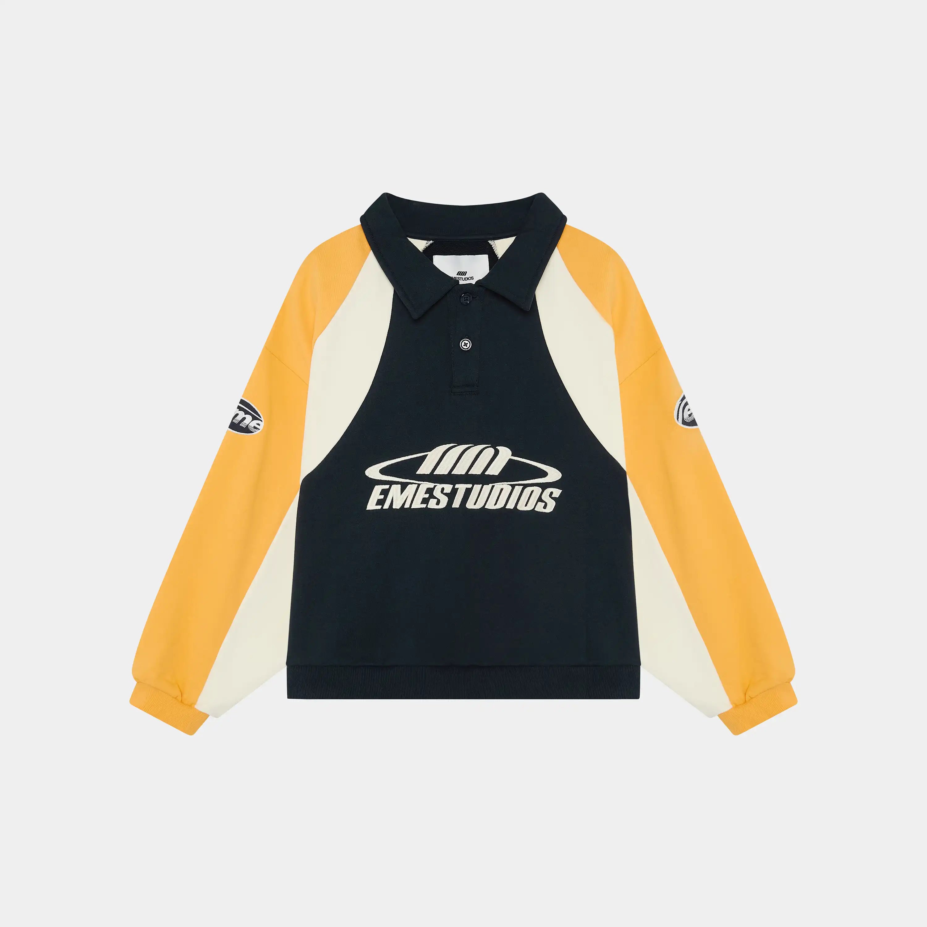 Tipton Tangerine Polo Crewneck