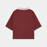 DKT Brown Short Polo T-shirts Eme Studios