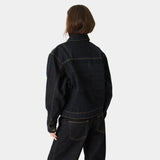 Ledger Raw Denim Jacket Outerwear Eme Studios