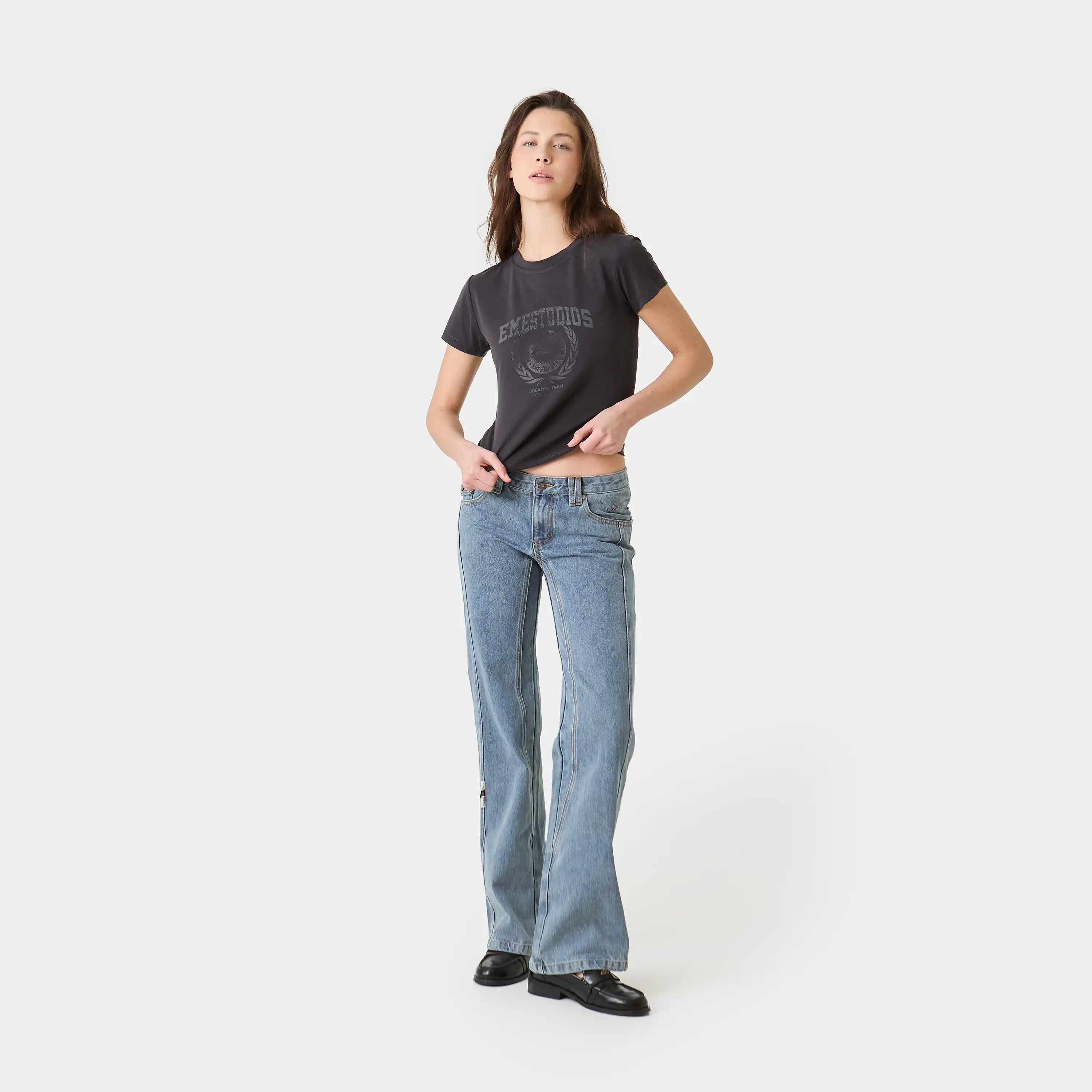 Dist Shadow Tee Woman T-Shirts Eme Studios