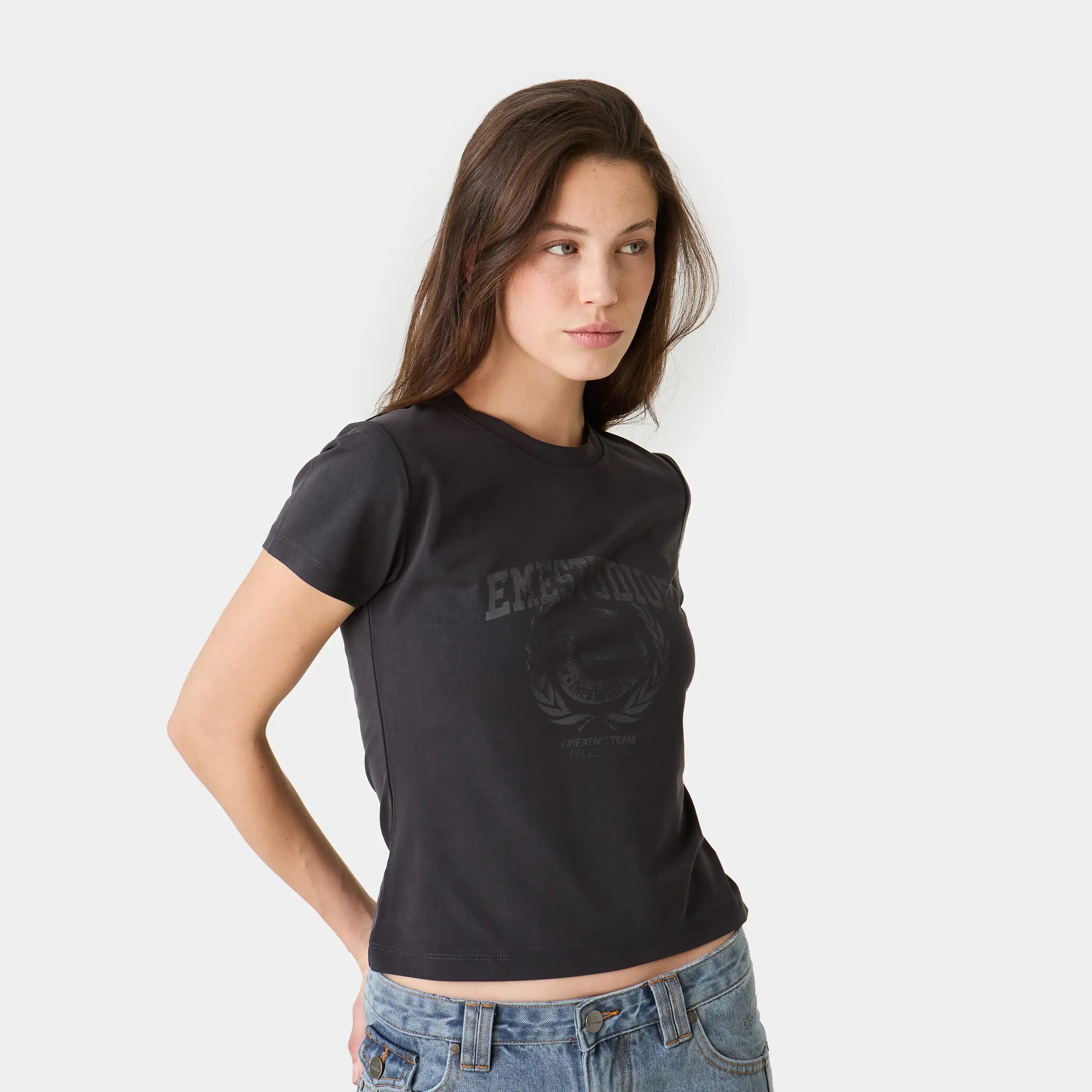 Dist Shadow Tee Woman T-Shirts Eme Studios