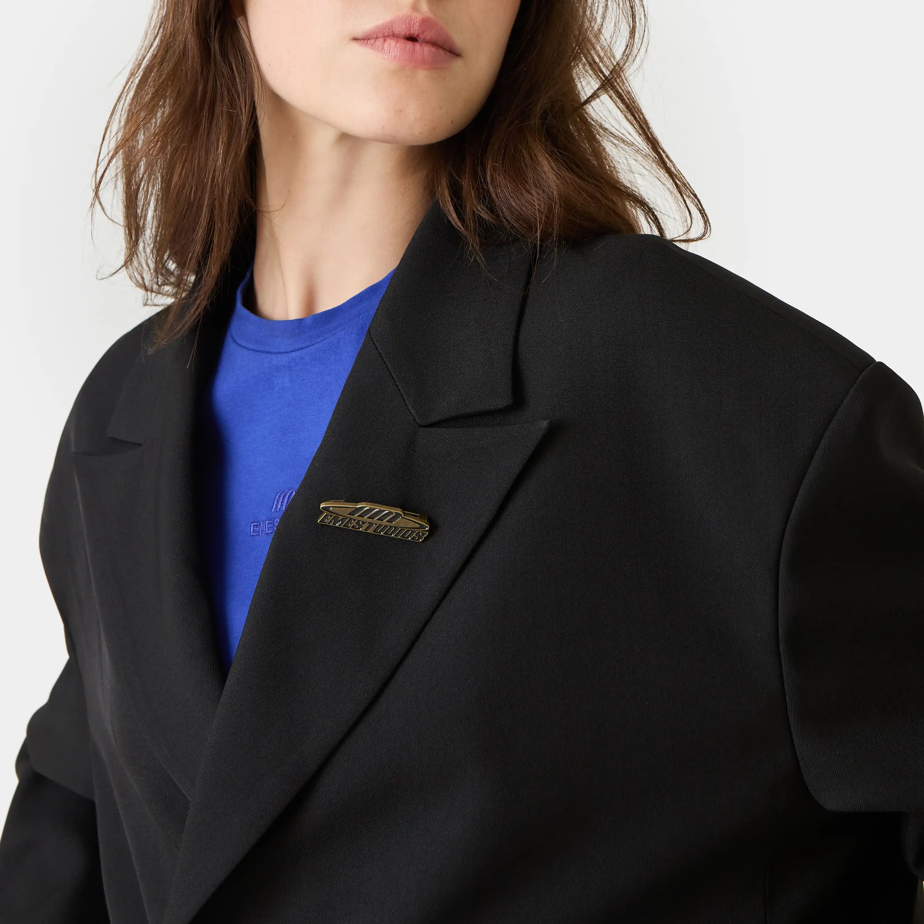 Budgeto Black Blazer Outerwear Eme Studios