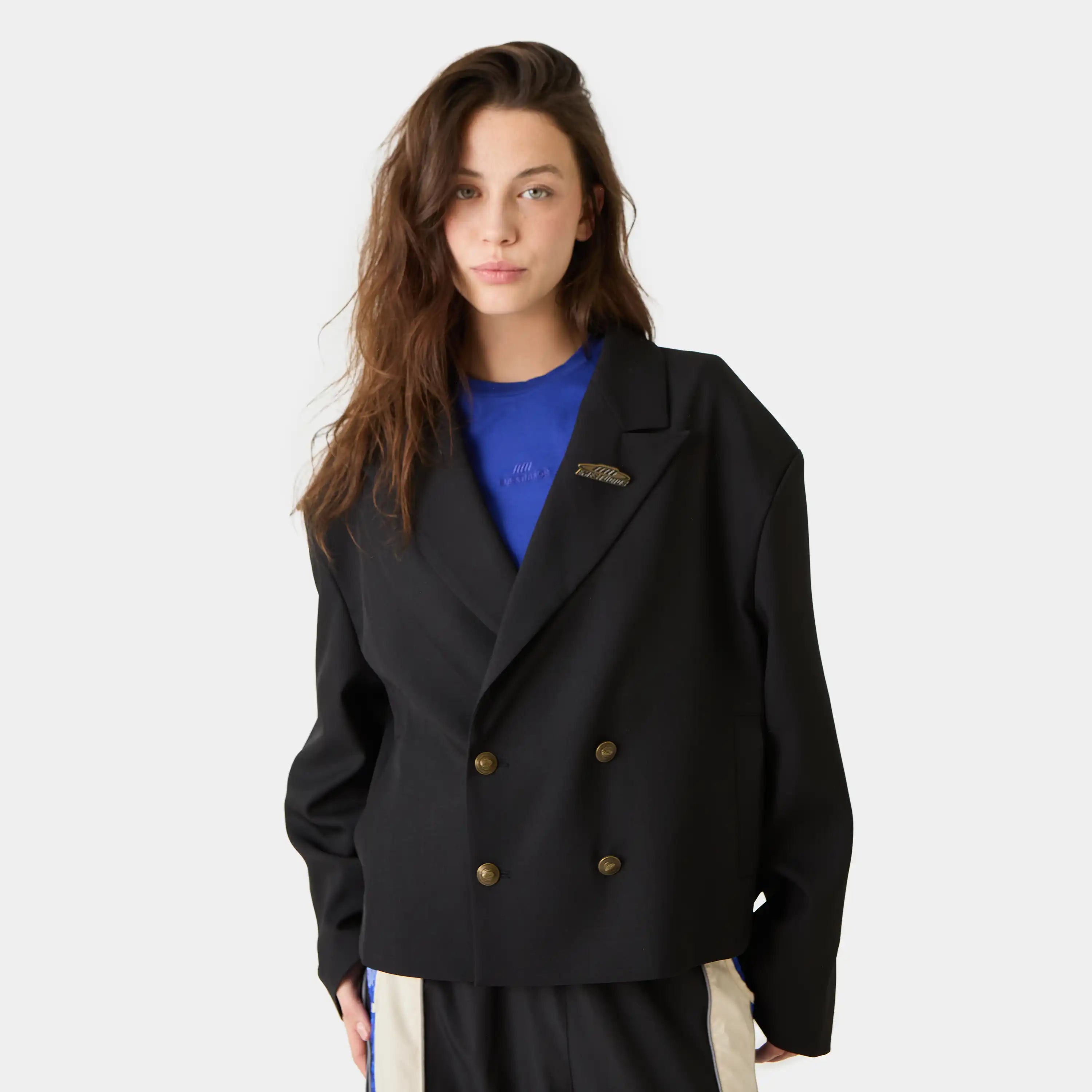Budgeto Black Blazer Outerwear Eme Studios
