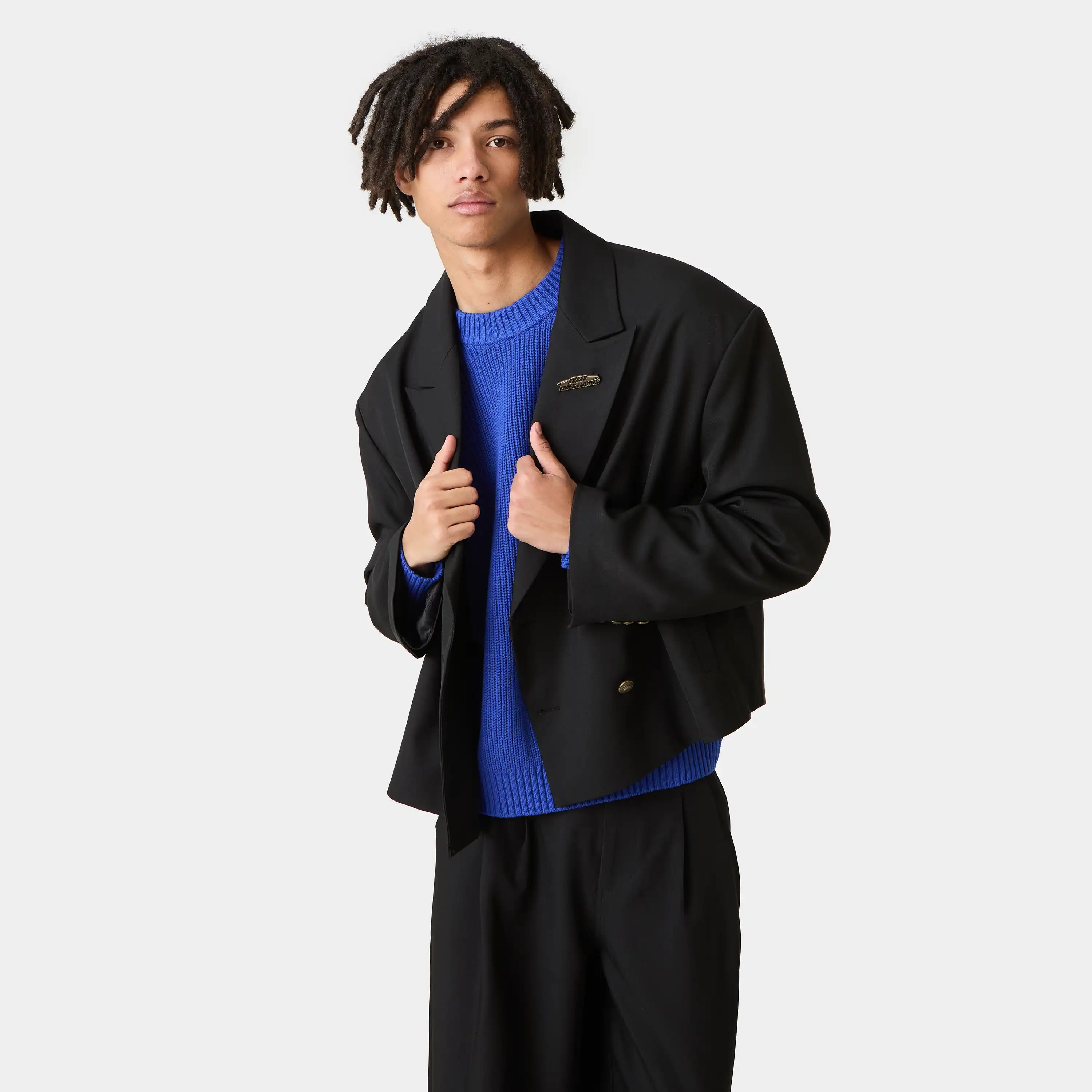 Budgeto Black Blazer Outerwear Eme Studios