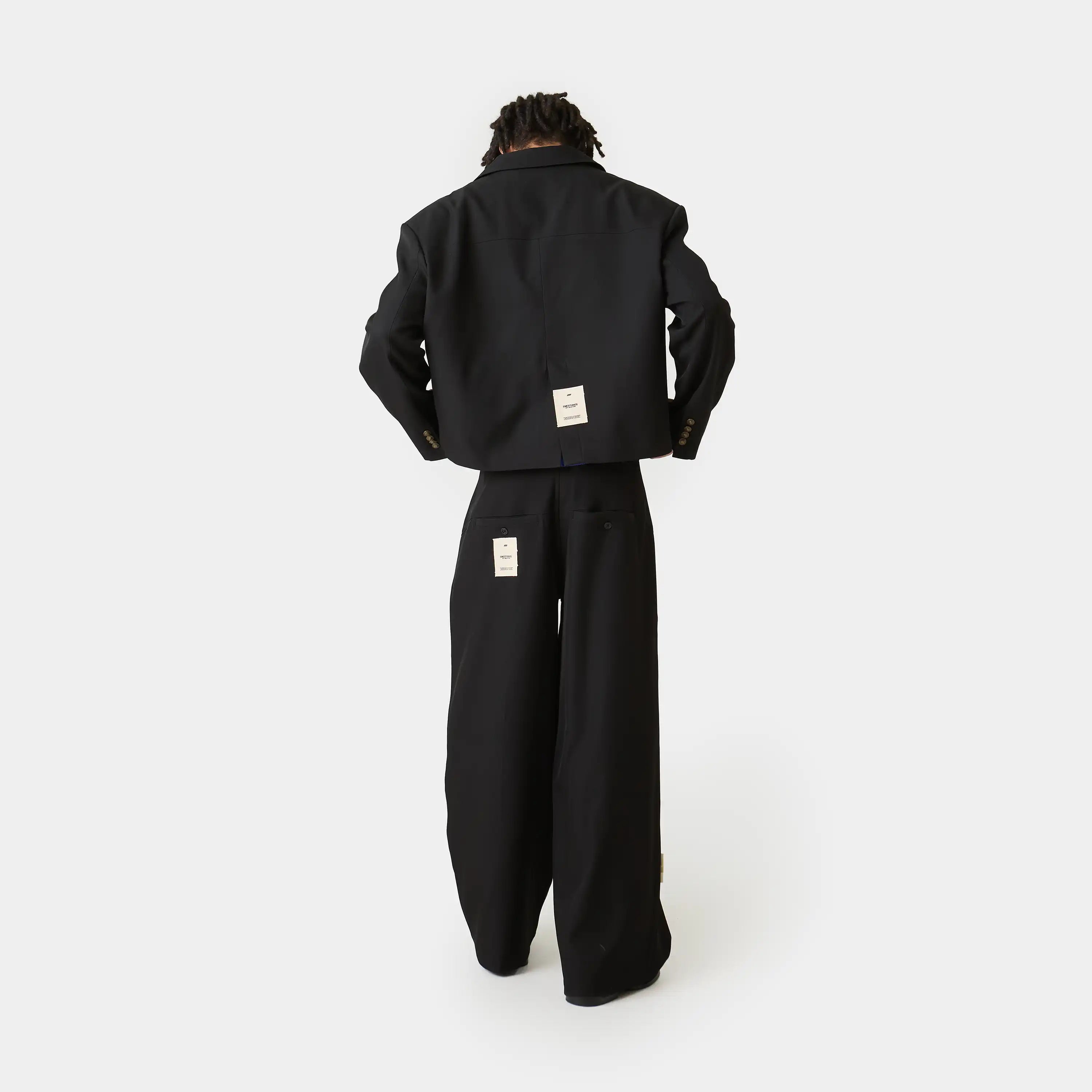 Budgeto Black Blazer Outerwear Eme Studios
