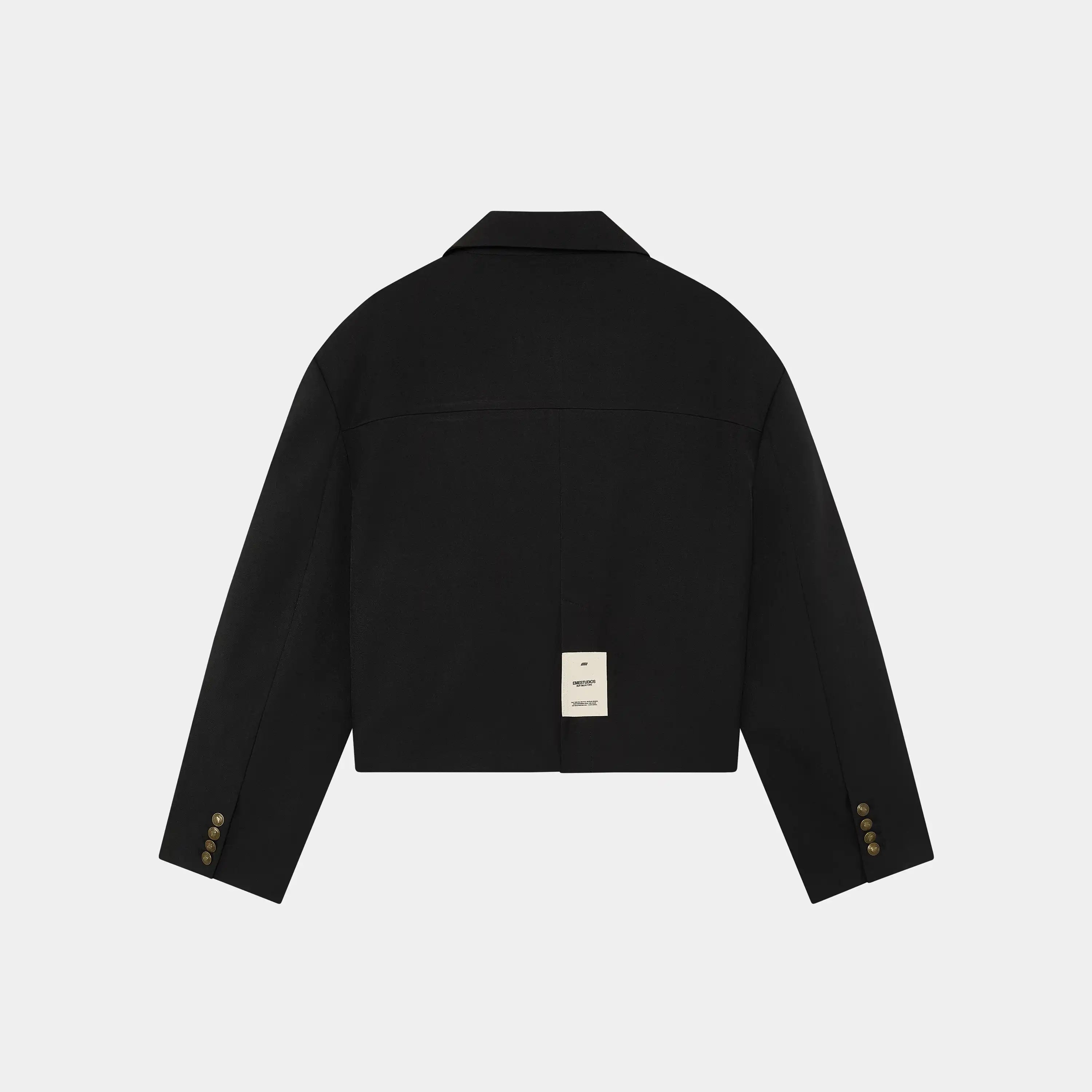 Budgeto Black Blazer Outerwear Eme Studios
