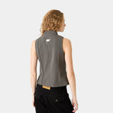 Modesta Heather Grey Vest Woman T-Shirts Eme Studios