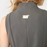 Modesta Heather Grey Vest Woman T-Shirts Eme Studios