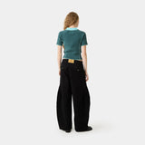 Fete Aqua Knit Polo Woman Knitwear Eme Studios
