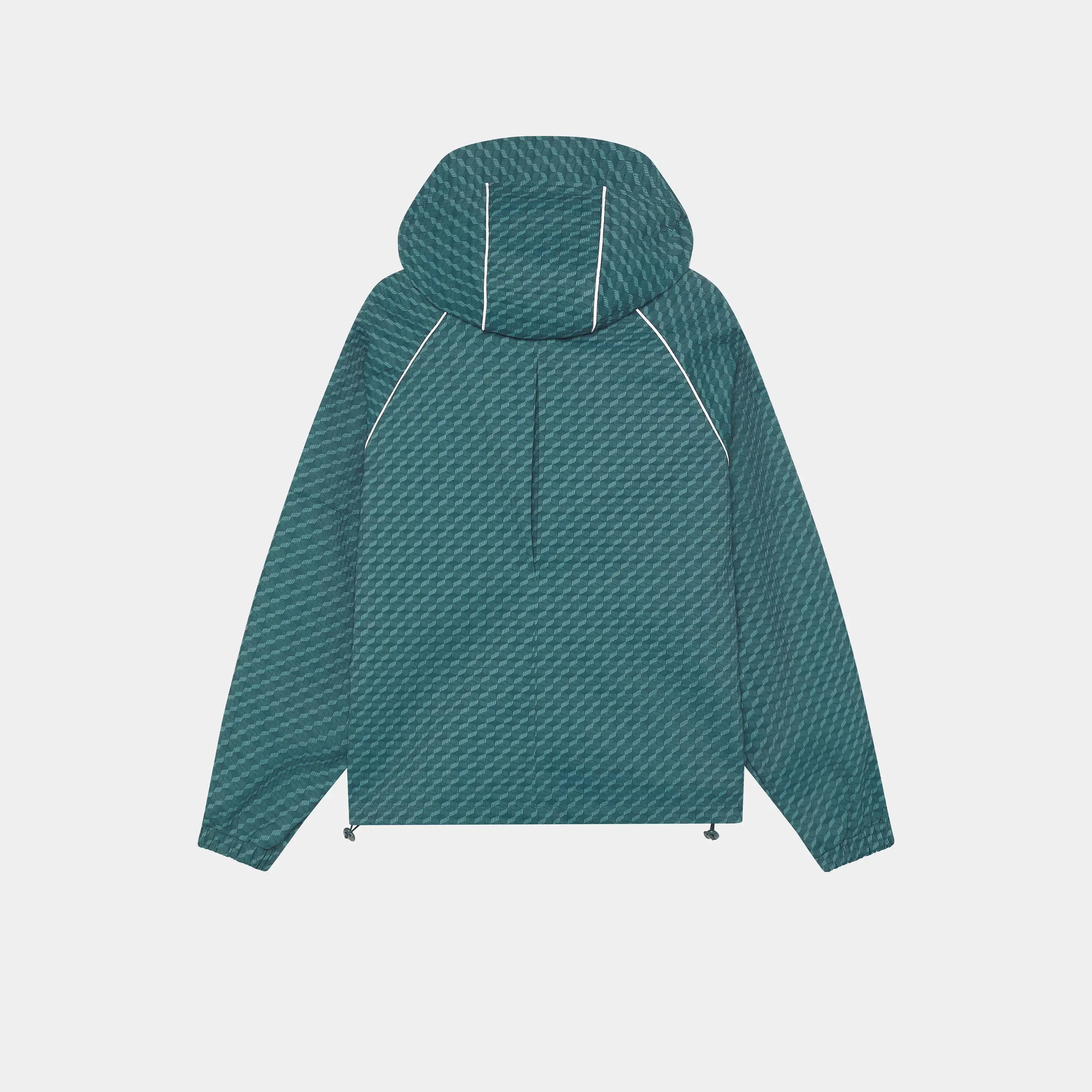 Echo Forest Grid Windbreaker Outerwear Eme Studios