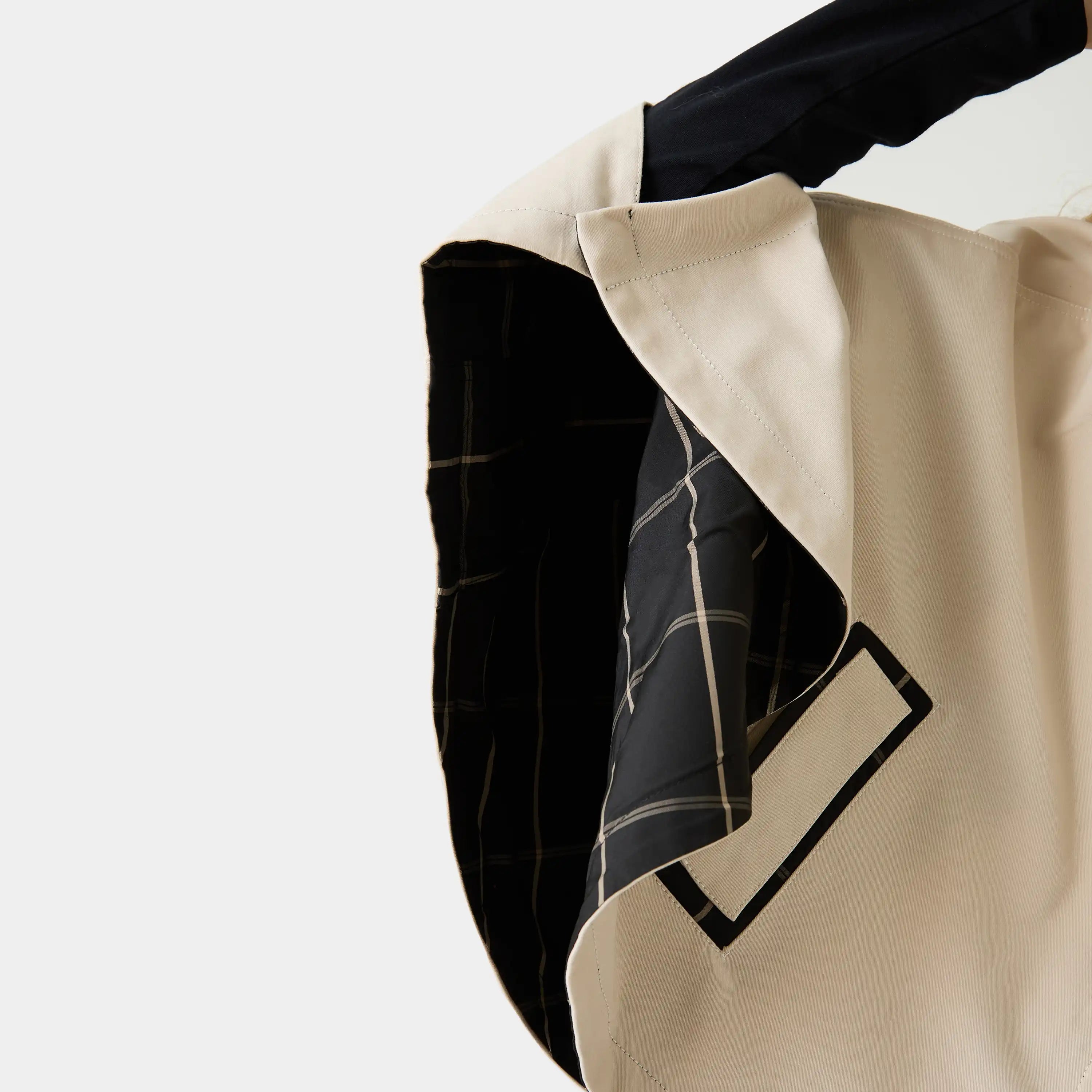 Edra Light Camel Reversible Cape Woman Outerwear Eme Studios