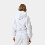 Cinam Heather Grey Oversized Hoodie Woman Hoodies Eme Studios