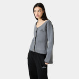 Onyx Grey Cardigan Woman Knitwear Eme Studios