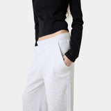 Cinam Heather Grey Sweatpants Woman Pants Eme Studios