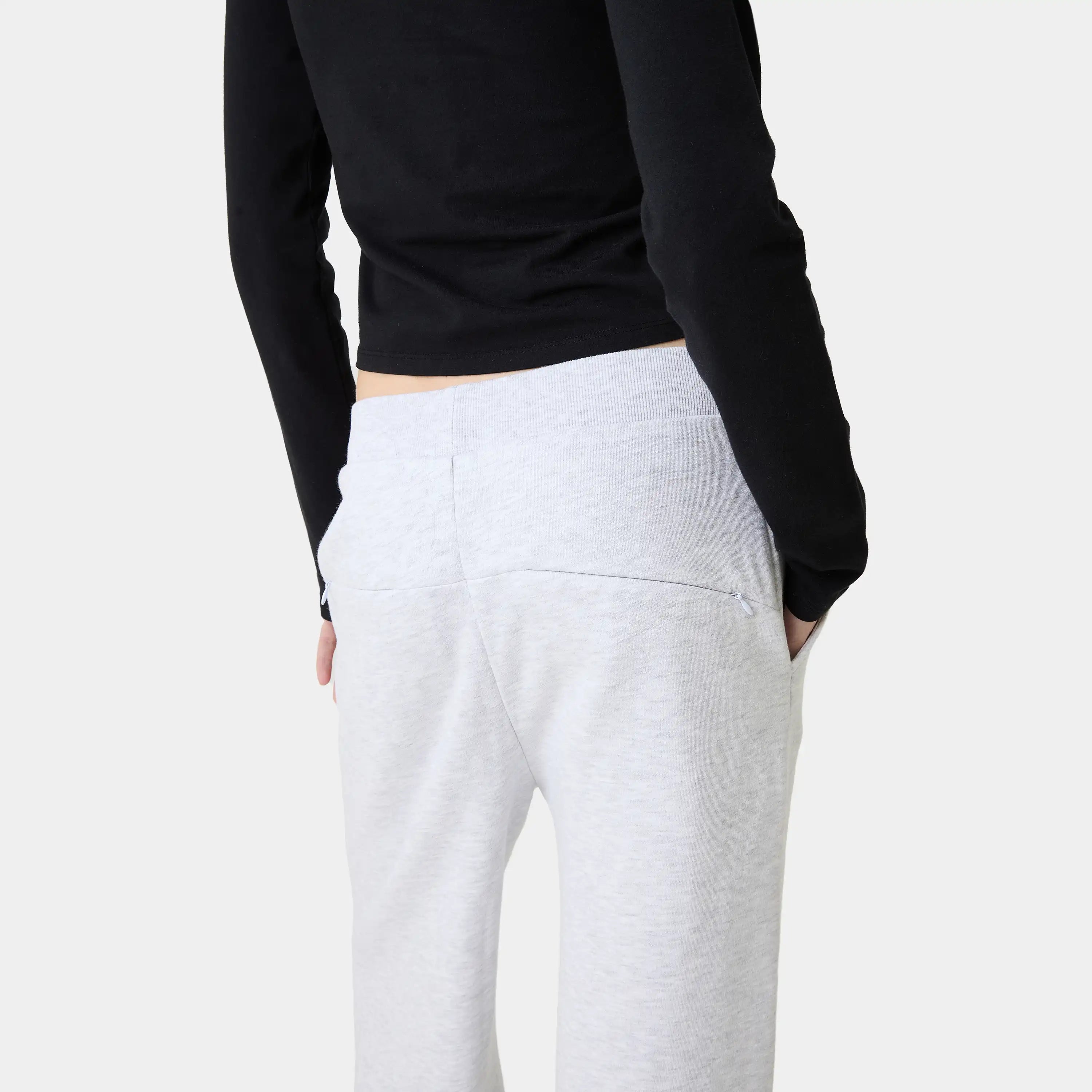 Cinam Heather Grey Sweatpants Woman Pants Eme Studios
