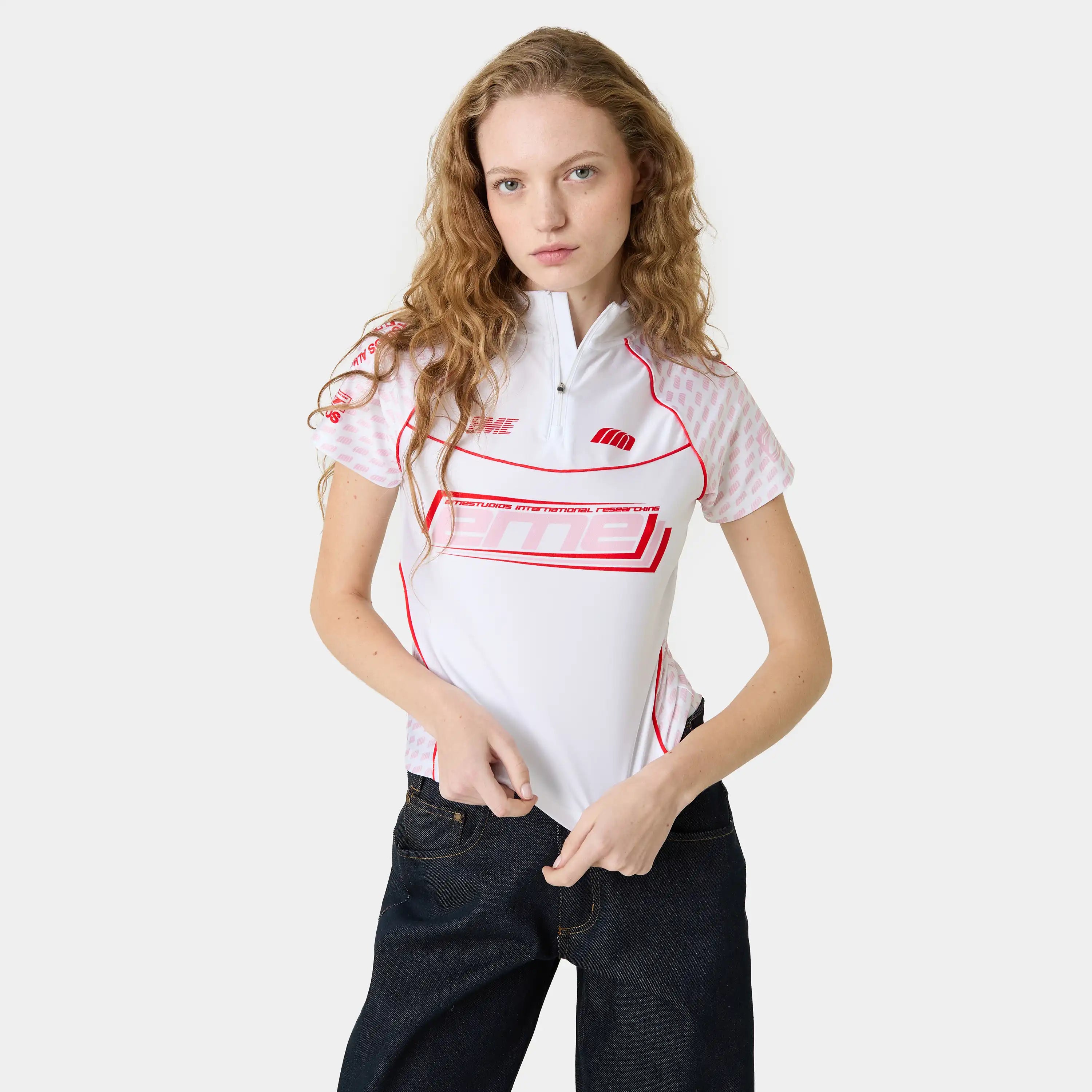Jeannie Pearl Cycling Tee Woman T-Shirts Eme Studios