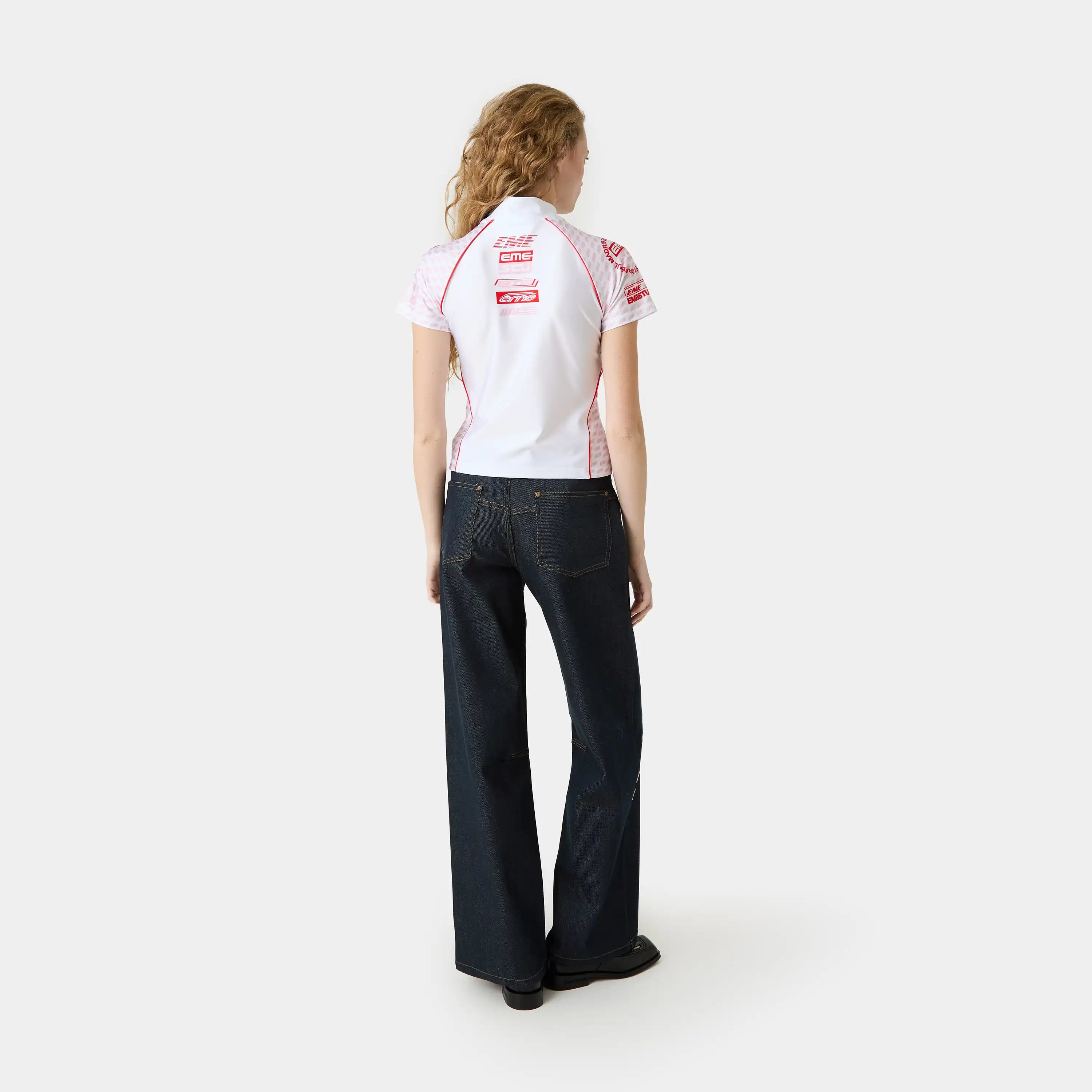 Jeannie Pearl Cycling Tee Woman T-Shirts Eme Studios