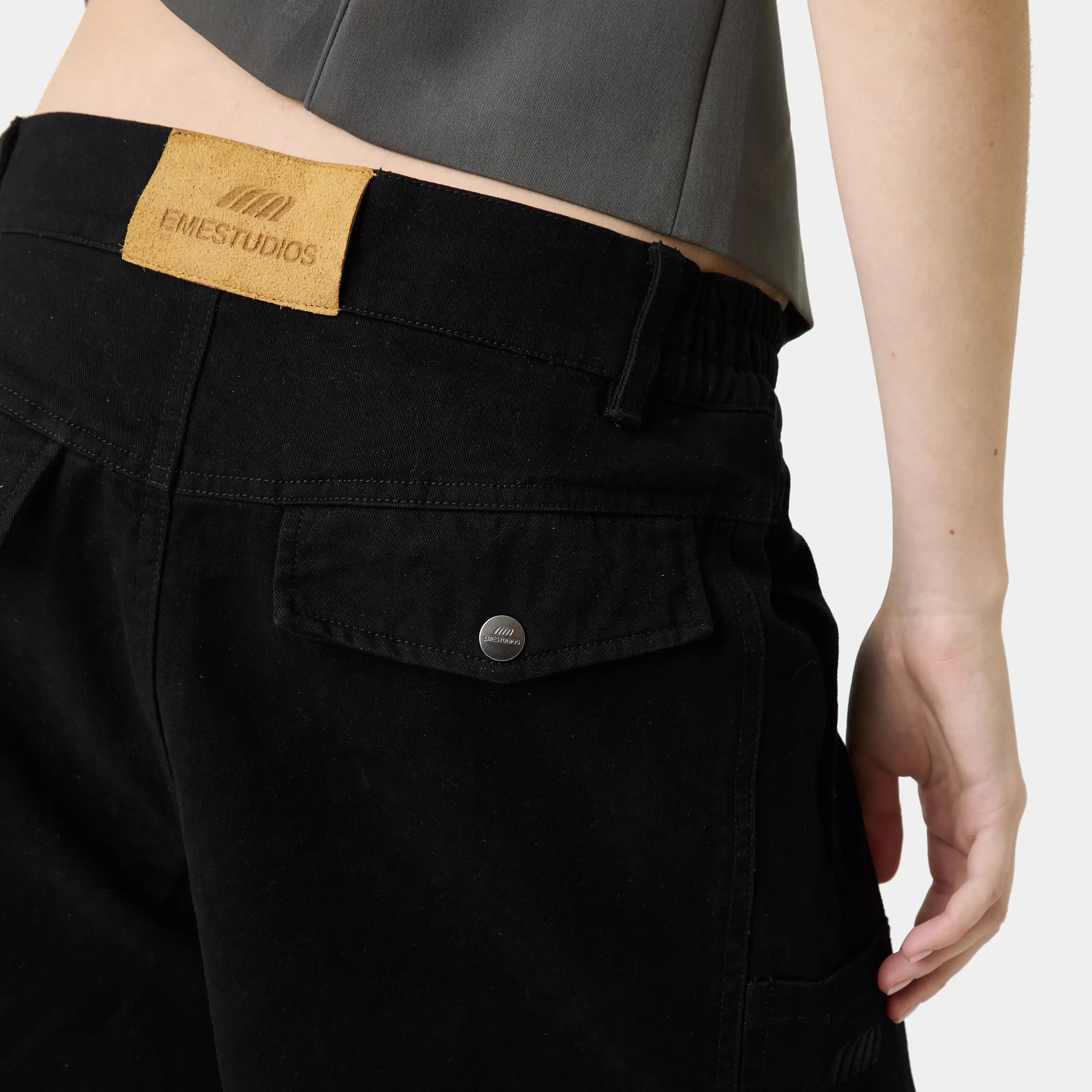 Wheel Black CB Woman Pants Eme Studios