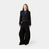 Katherine Slate Grey Blazer Woman Outerwear Eme Studios