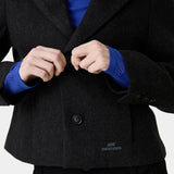 Katherine Slate Grey Blazer Woman Outerwear Eme Studios