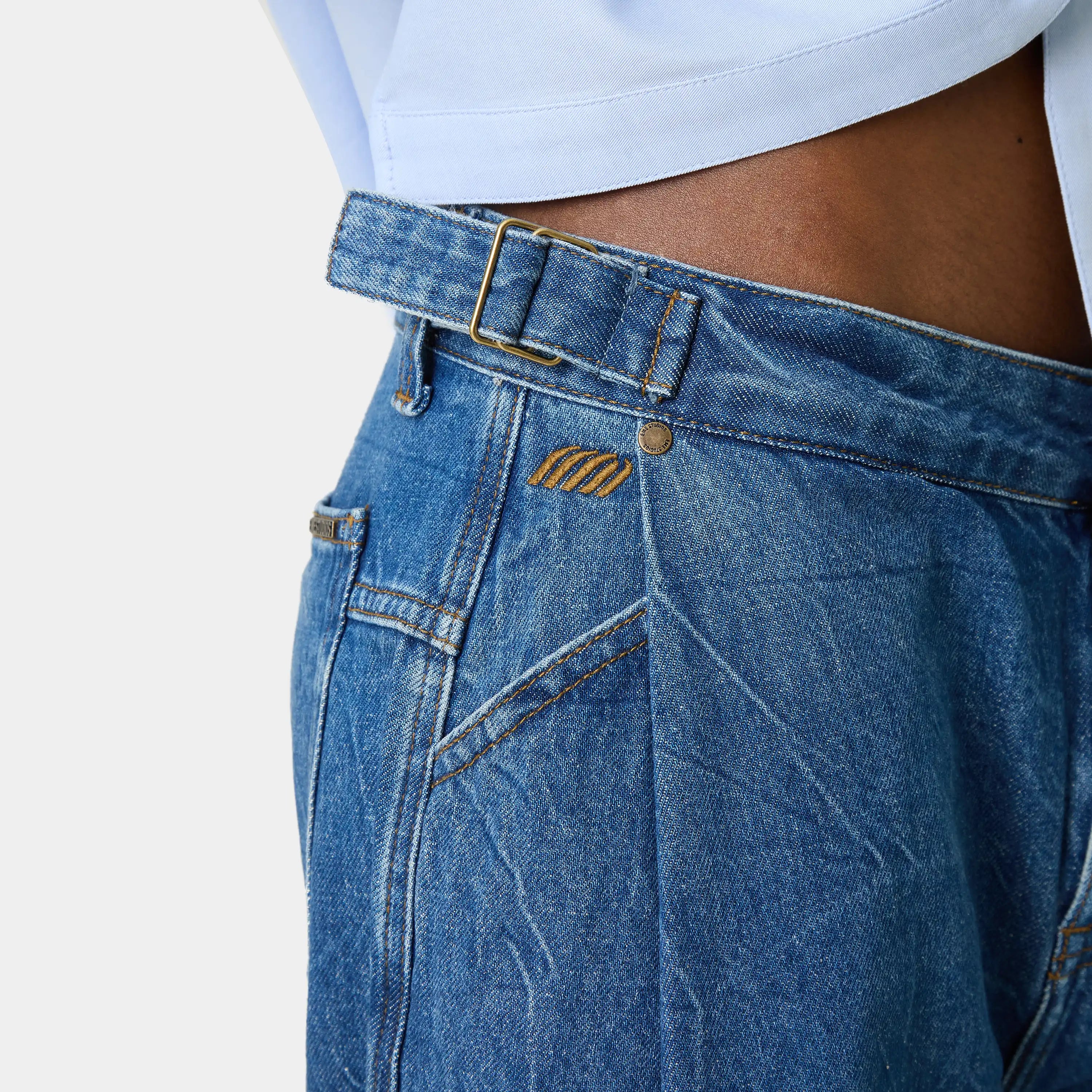 Solan Denim Pants Woman Pants Eme Studios