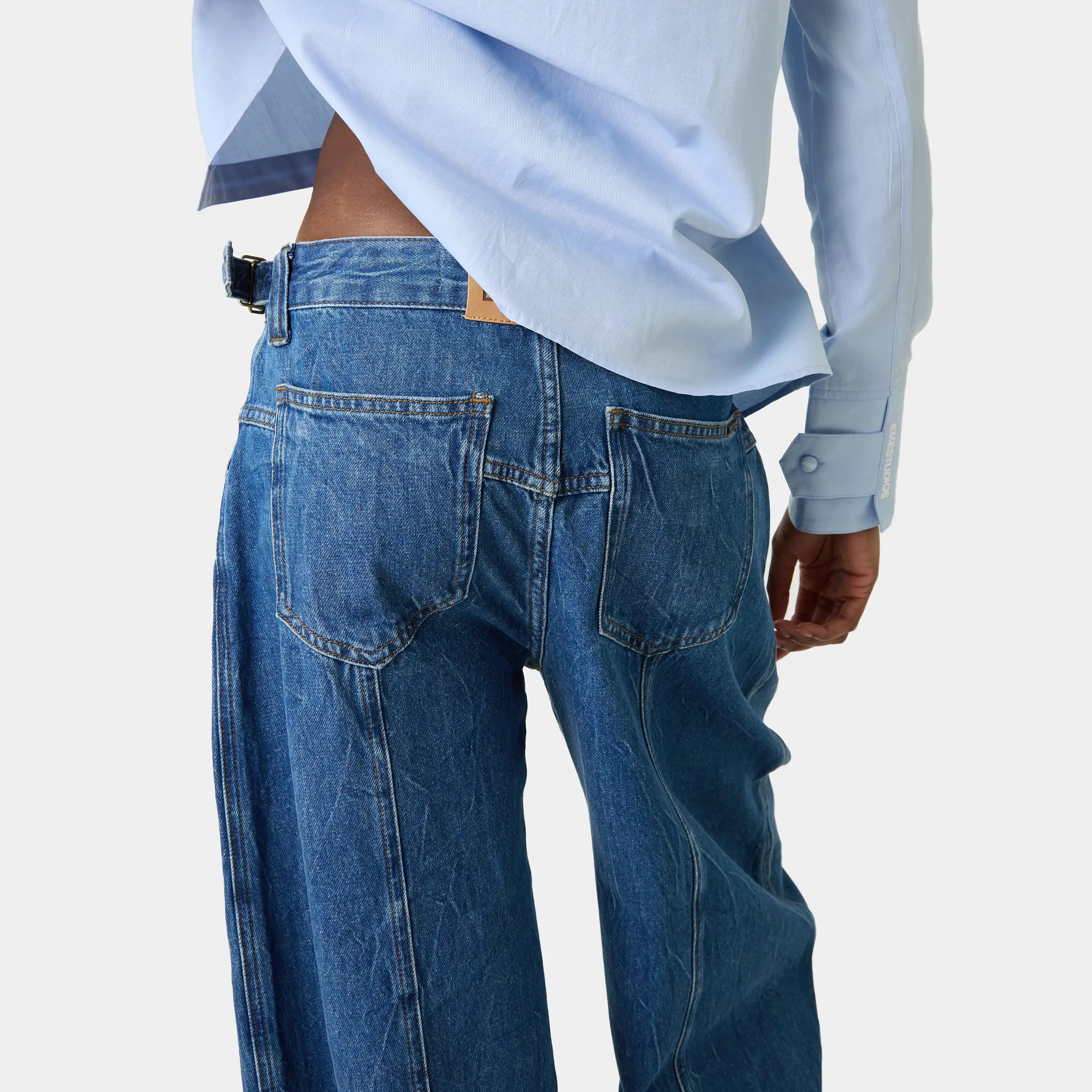 Solan Denim Pants Woman Pants Eme Studios