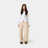 Solan Ivory Pants Woman Pants Eme Studios