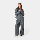 Orbit Slate Grey Blazer Outerwear Eme Studios