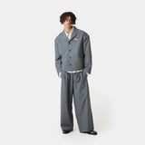Orbit Slate Grey Blazer Outerwear Eme Studios