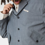 Orbit Slate Grey Blazer Outerwear Eme Studios
