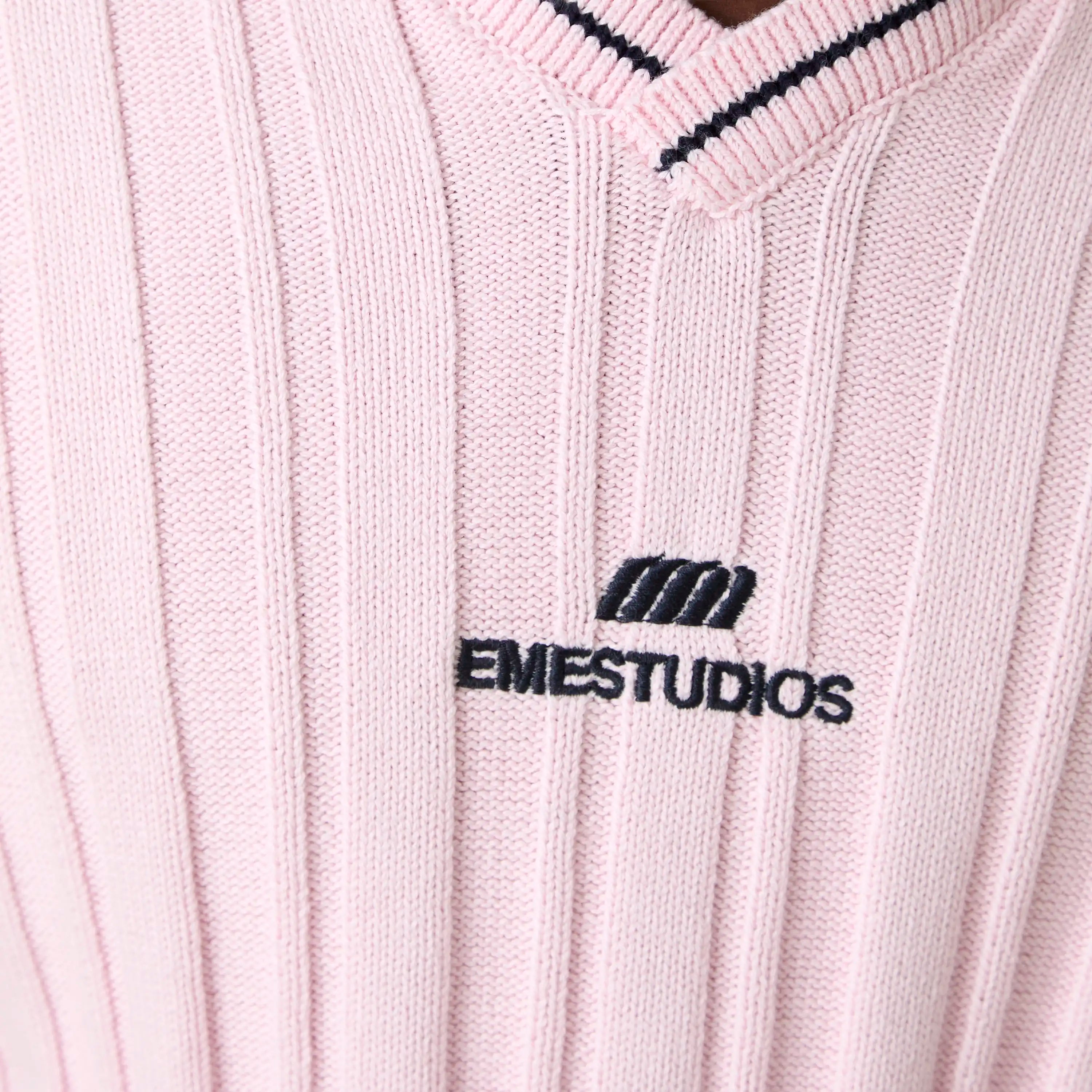 Pivot Cotton Candy Knit Polo Knitwear Eme Studios